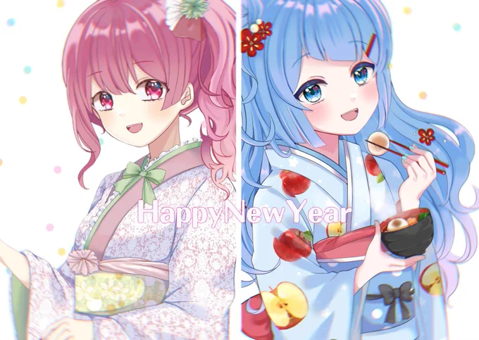 かりんちゃん⇒ ゆうかちゃん⇒ のお年賀イラストをお仕立てさせて頂いただきました!是非2人のアカウントへ完成版をみに行ってね!今年も娘ちゃん、息子ちゃん達の応援よろしくお願いします! 