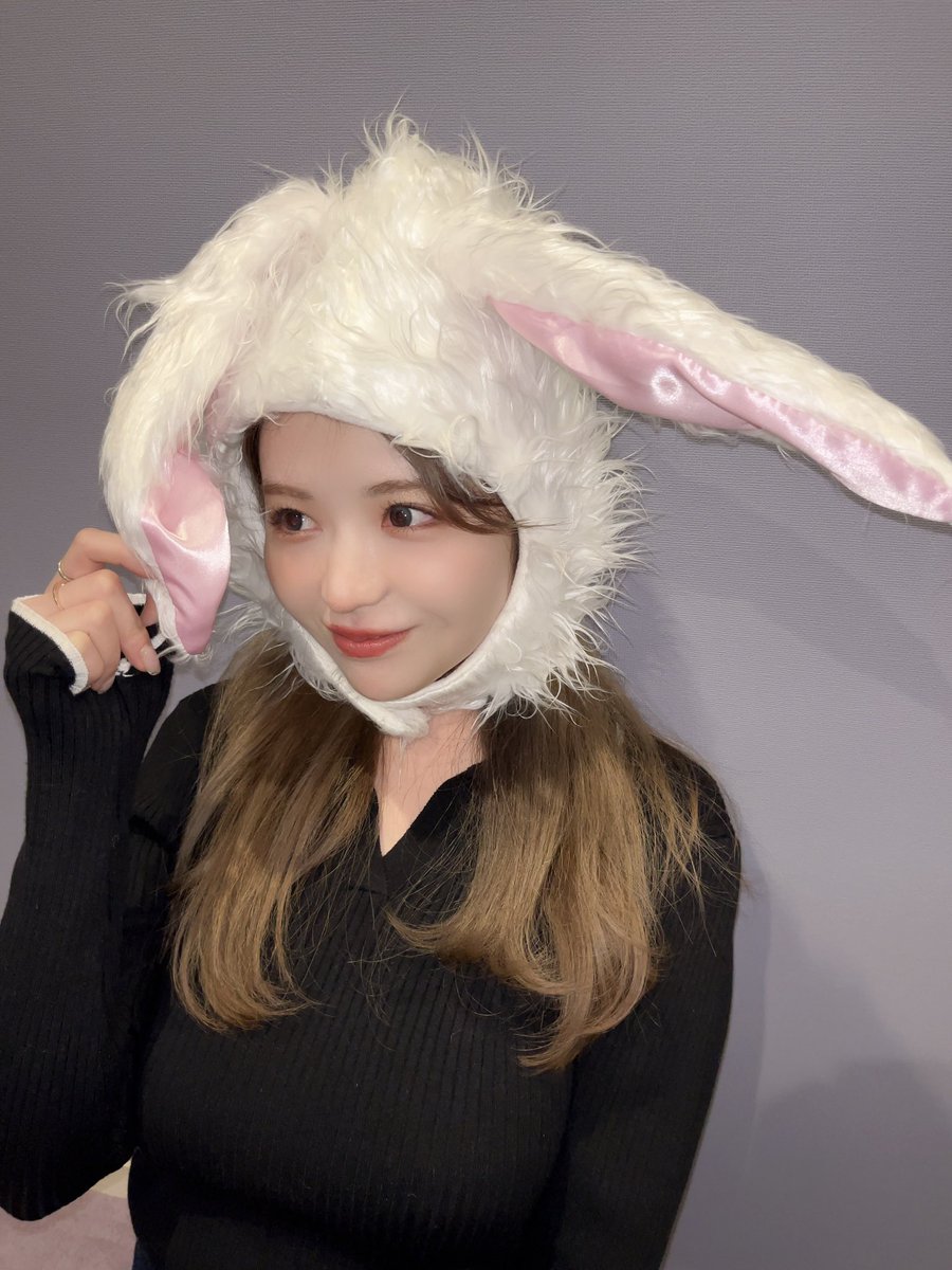 miraisaitou's tweet photo. あけましておめでとうございます🐇

友達のお家遊び行ったらうさぎかぶせてくれました🐇

久しぶりに夜更かしした🥱 https://t.co/a7dwe7rA8M