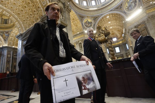 “To all those whom I have wronged in any way, I ask forgiveness from my heart,” #PopeBenedictXVI wrote in his final message to Catholics around the world. thecentralminnesotacatholic.org/pope-benedicts…