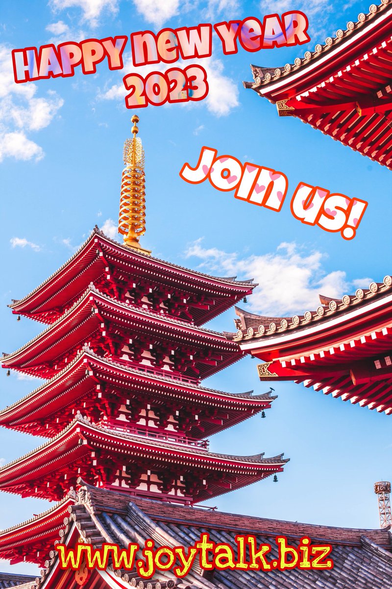 JoytalkJapan's tweet photo. ★ HAPPY NEW YEAR ★

Join us at Joytalk for stable Assistant Language Teacher work in 2023. We look forward to hearing from you!

https://t.co/sXnEjNvGFU

#joytalk #joytalkjapan #teachenglish #esl #tefl #tesol #altjapan #tochigi #Saitama #kanagawa #gunma #ibaraki #miyagi #iwate https://t.co/EiJNmnQ8Jj