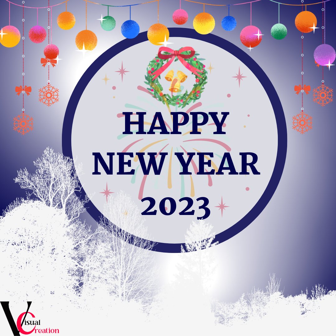 creation_visual's tweet image. Visual Creation's team wishes you a happy new year. We hope this year will bring happiness and enjoyment to your life.

#NewYear2023 #happy #wishes #visualcreation #happiness 

Created By:- visualcreation.shop
