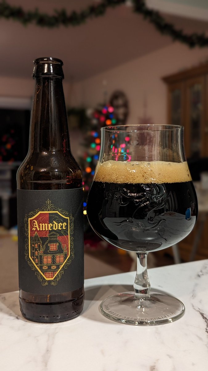 Kapado's tweet photo. My last beer of the year, is going to be #Amedee by @TreeHouseBrewCo 
The style that made me fall in love with craft beer a Belgian Dark Strong Ale. https://t.co/T8aPysOyjC