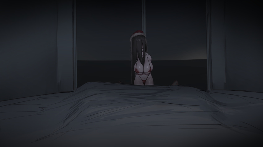 HardheadedCutie's tweet photo. You slowly wake up drunk. You see a girl with big tits and ass, with a Xmas bikini and long hair, she gets on the bed in all fours "..You drown in lust on christmas.. I'll make you live all the lust from your past, nonstop, for 7 days.. can your survive?..~"#LewdRP #NSFWRP #MVRP https://t.co/MQZOZR8aXm