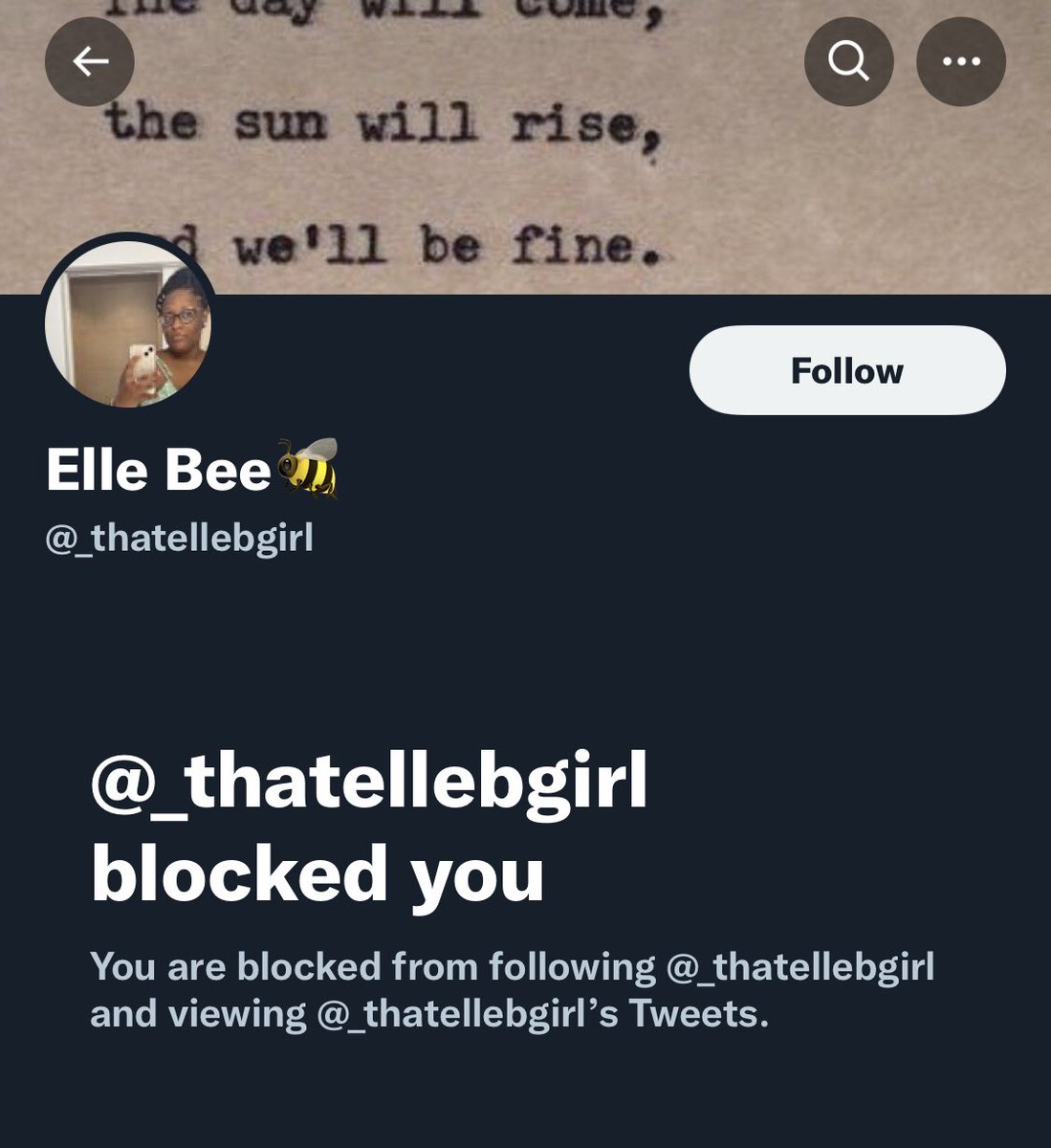 NotAGangstalker's tweet photo. @DavidBr06588420 @_thatellebgirl @checkthestar Why has this random account blocked me?? I’ve never interacted with them to my knowledge?? https://t.co/IhUm9JH8F8