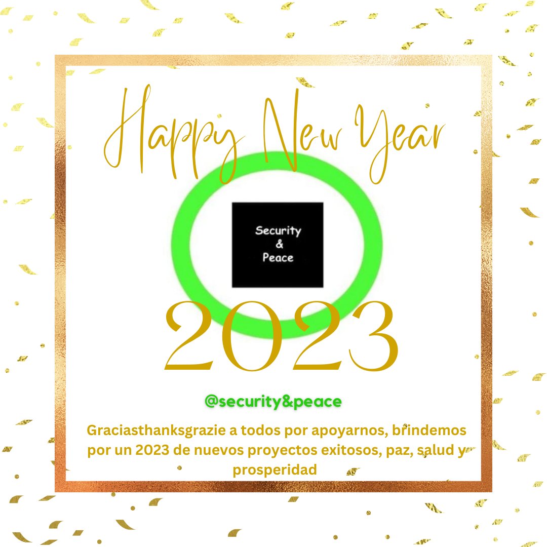 Vrocknika's tweet photo. Queremos agradecer a todos los que de alguna u otra forma no han apoyado en nuestra comunidad con videos, artículos, consultas de sus inquietudes en proyectos. A todos un Feliz exitoso y bendecido 2023 💫 ☮ #securityandpeace #securityindustry #sostenibilidad #seguridad https://t.co/0xgUiXq8qK