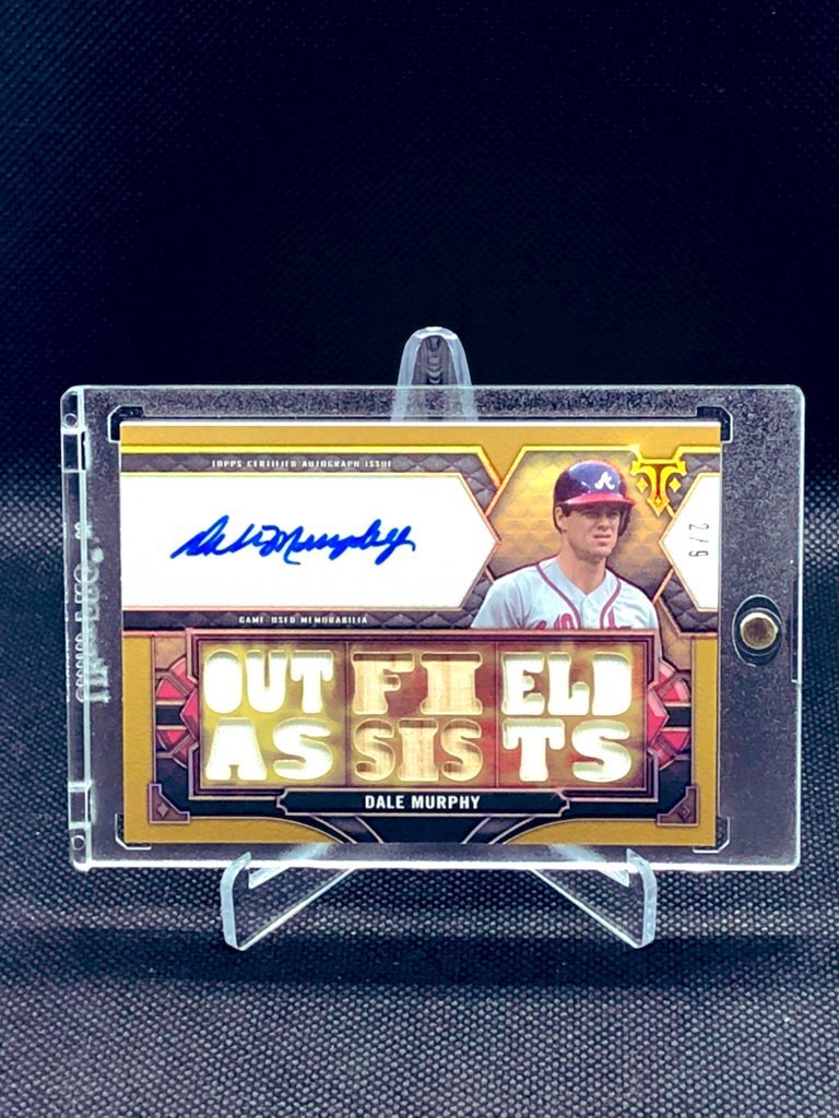 CnB Sports Cards on Twitter "NYE special ) Dale Murphy Triple threads