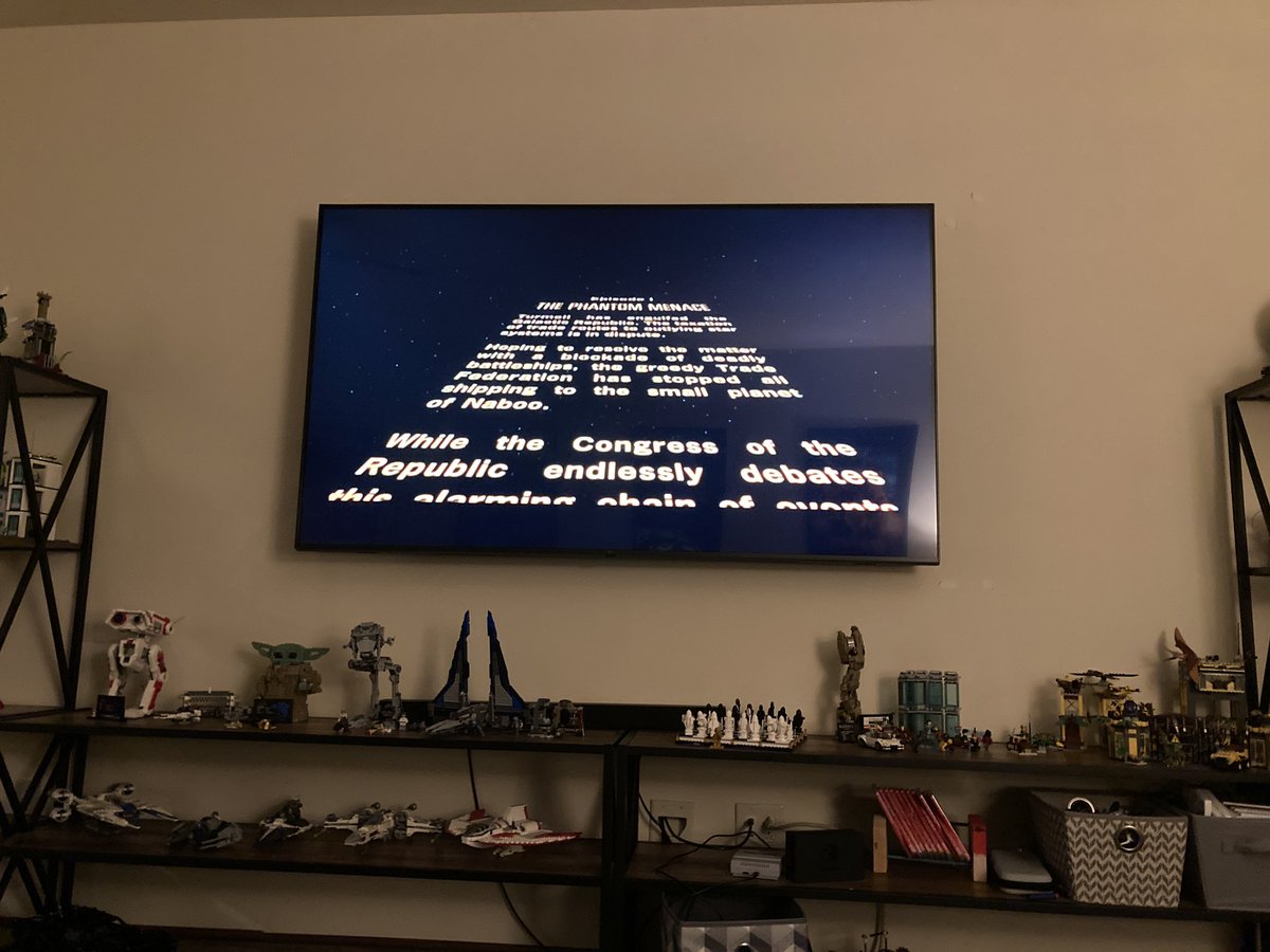 Watching Episode 1 with my daughter #dadgoals