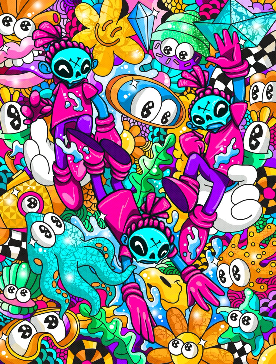 STARTING THE NEW YEAR!!!
WE PRESENT YOU
"SPIRIT OF FREEDOM"
collab work with <a href="/DOODLE_ATTACK/">Doody 👀</a> 
1/1 3214x4238px
RT and Likes highly appreciated 🍦❤🔥
<a href="/NFTindonesia_/">NFTindonesia</a> <a href="/idnft_/">IDNFT</a>
<a href="/formfunction/">Formfunction</a> 
$SOL #NFT #doodle #illustration #characterdesign 
link below👇👇👇