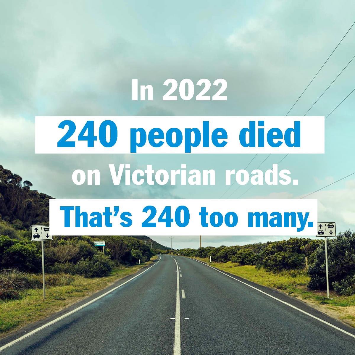MitchamFC's tweet photo. Too many people died on our roads in 2022. We can all play a part to make our roads safe for everyone and in 2023 The @MitchamFC is committed to eliminating death and serious injuries on our roads #Playourpart @TACVictoria https://t.co/Ht27xyPrHy