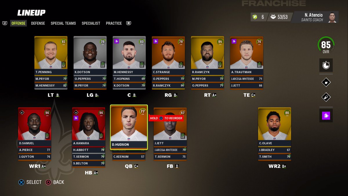 ISO_NEFL23's tweet photo. Starting Lineups for the 2025 season⚜️
#WhoDAT #NEFLKickoff #SeasonLXXI https://t.co/7Yhec9htNV