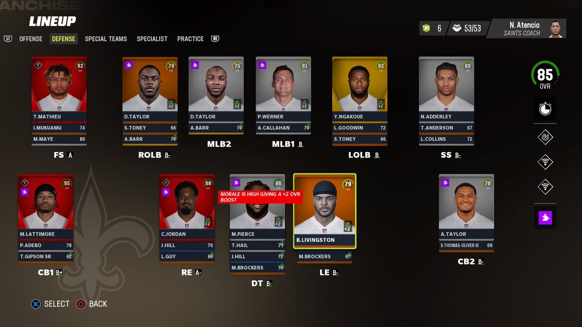ISO_NEFL23's tweet photo. Starting Lineups for the 2025 season⚜️
#WhoDAT #NEFLKickoff #SeasonLXXI https://t.co/7Yhec9htNV