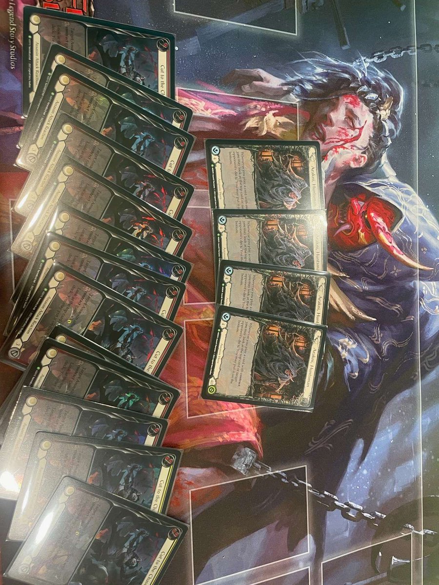 Pretty excited for this months Armory AND hopefully my first couple of ProQuest events in the MA area. 

Continuing to LOVE this game - and it’s also fueling my fire to stream LoR again 🔥🔥