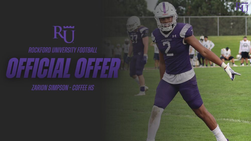 Blessed to receive another offer from Rockford University 🙌🏾 <a href="/Coach_cal_cal/">Calvin Toliver</a> <a href="/ZacBrayLex/">Coach Coe</a> #Keepchoppingwood 🪵🪓