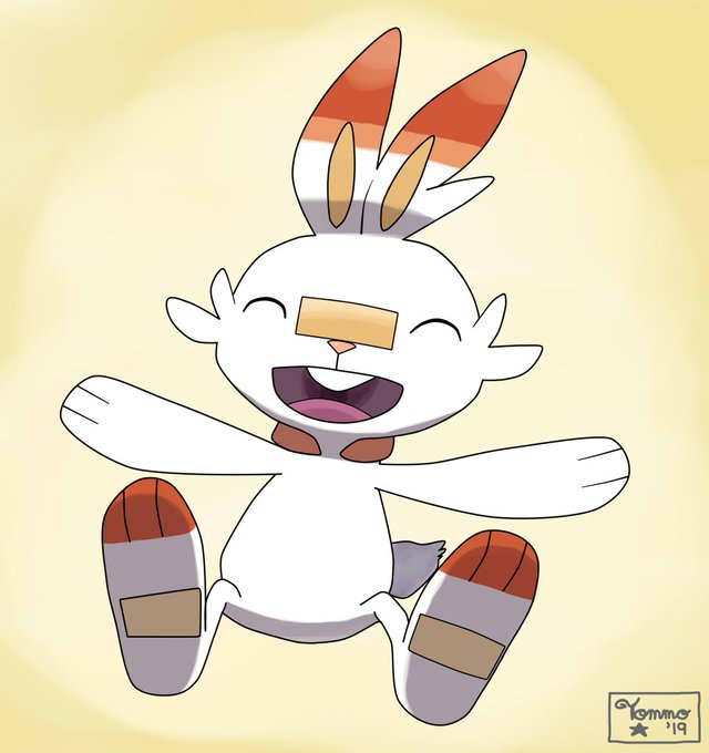 「scorbunny full body」Fan Art(Latest)