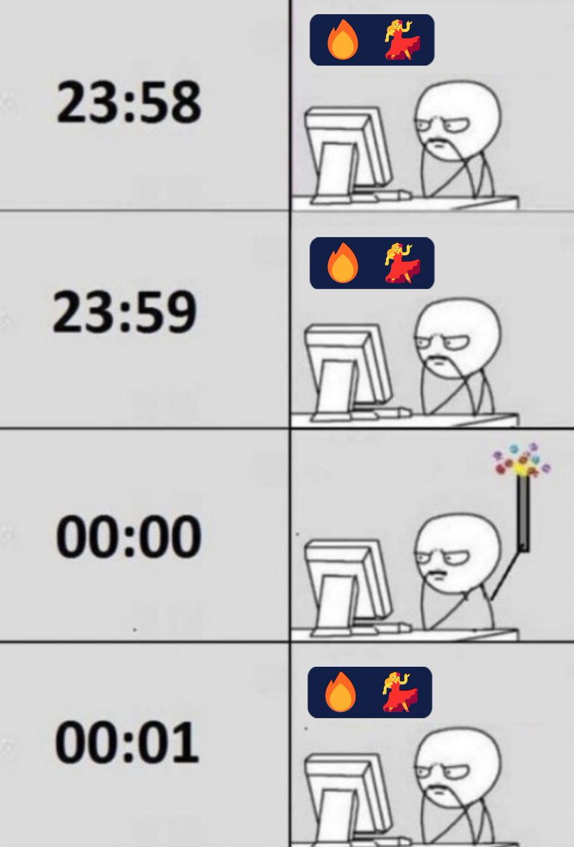 Absolutely nobody:

 Kevin Bowers on New Year’s Eve: