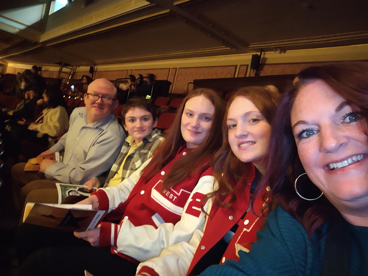 AmyMSullivan77's tweet photo. We are finally "In The Room Where it Happens"! No better way to send out 2022! https://t.co/xiq7OFvCrx