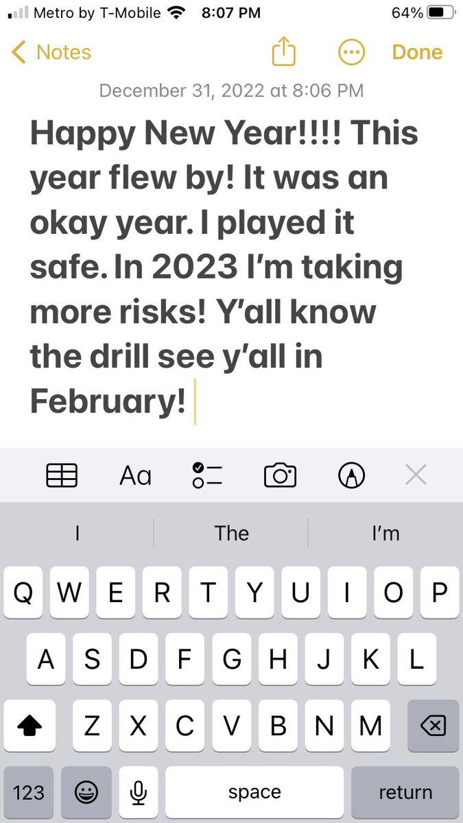 Messiahs_MISFIT's tweet photo. Happy New Year! Y’all know the deal see y’all in February! https://t.co/TdDHUjjNzf
