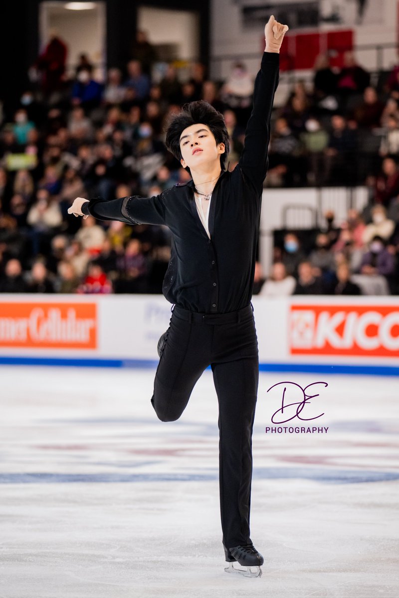Danielle Earl on Twitter "Junhwan Cha 🇰🇷 2022 Skate America Short