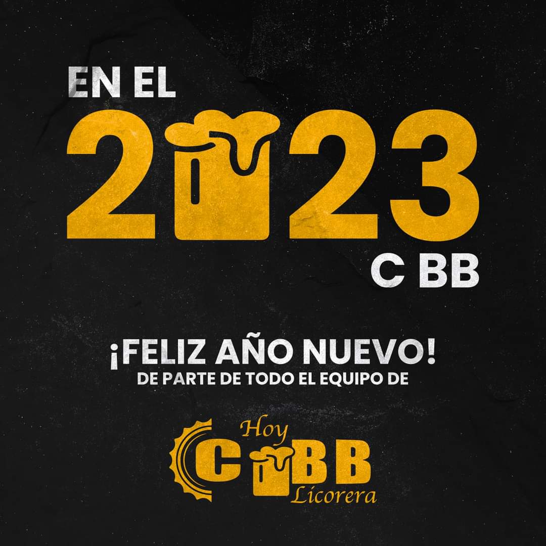 Feliz año 2🍺23
#HoyCBB