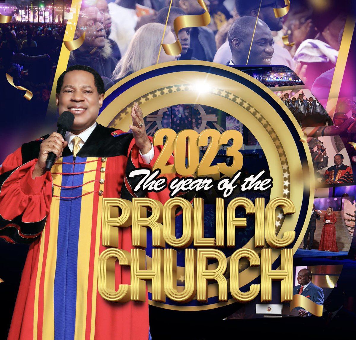 CEBelfast_'s tweet photo. BREAKING NEWS : 

2023 IS THE YEAR OF THE PROLIFIC CHURCH!!!

The Church of Christ shall spread throughout the earth unhindered!!!
~ Pastor Chris https://t.co/V3tVVZz4Go