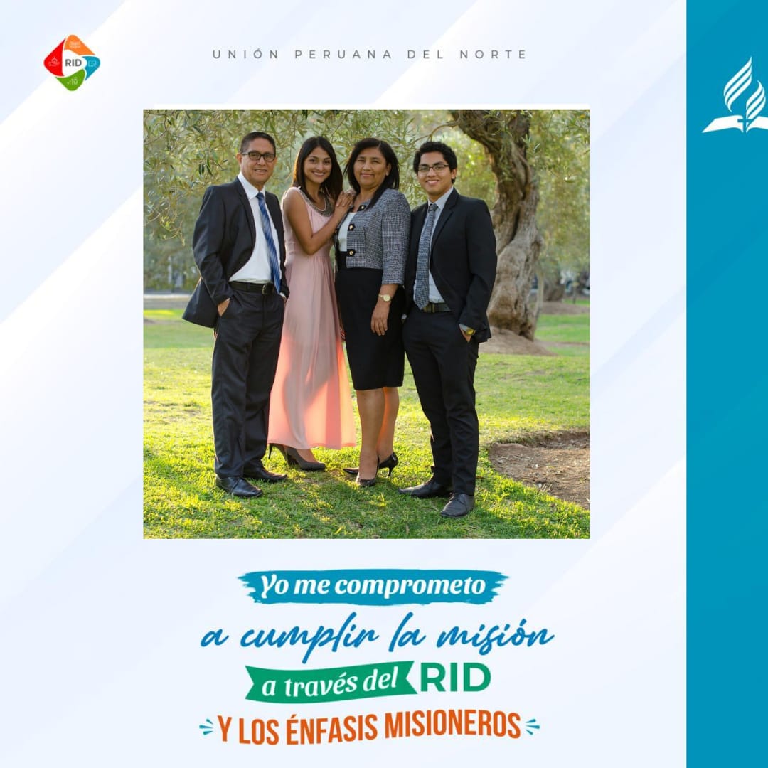 *Mi familia y yo reafirmamos nuestro compromiso con Dios y la iglesia para fortalecer el #RID y los #EnfasisMisioneros*  FELIZ AÑO 2023