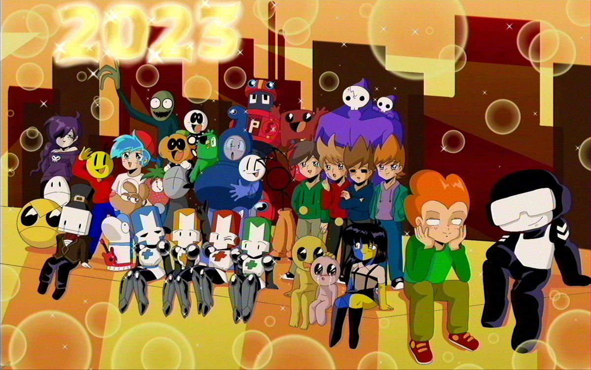 KokoroHatsaru's tweet photo. #alienhominid #amongus #battleblocktheater #blockhead #castlecrashers #dadnme #ena #eddsworld #fnf #fancypants #gentles #HenryStickmin #madnesscombat #lucky #pbot #PicoSchool #spookymonth #saladfingers #subloandtangymustard #strawberryclock #tankmen #thebindingofisaac #zonetan https://t.co/MsLGdfmD2s