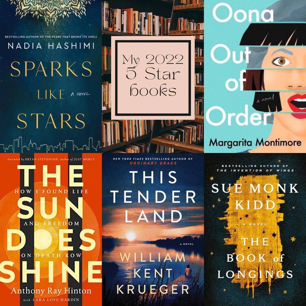 2022 was a record breaking year for reading - 101 books (read and audio) and it brought many 5 star books. 

If you know me, you won’t be surprised to see a few different genres here. 
Have you read any? Any of these make it to your top reads as well? instagr.am/p/Cm2twhzp_8-/