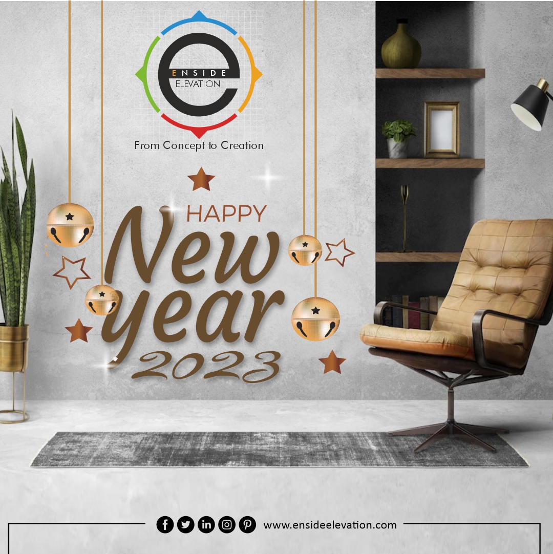 EnsideElevation's tweet photo. Hope this new year is filled with possibilities for you, Wish you a peaceful New Year 2023! 🥳🎊

#newyear #newyear2023 #newyearseve2023 #newyearsresolution #newyearseveparty #interiordesign #interiordesigner #ensideelevation https://t.co/W4NZTIgT02