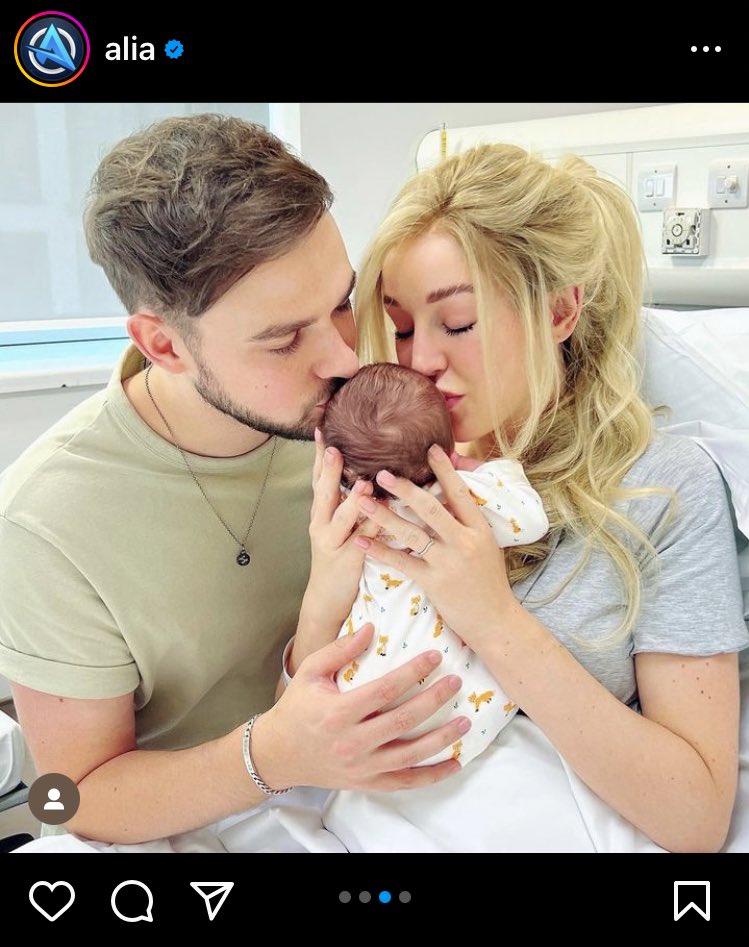 Bro posted his Fortnite skin on a slide before his newborn