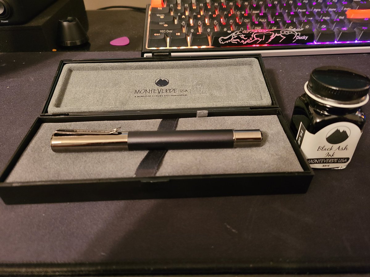 <a href="/Atlasstationers/">Atlas Stationers</a> the Christmas gift my wife got me came a little late but it's well worth the wait. This pen is awesome you guys have the best stuff!