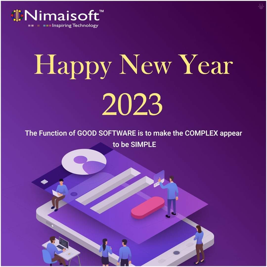 nimaisoft's tweet photo. Happy New year 🥳🎇
#newyear #2023year #happynewyear2023 #happynewyears #nimaisoft https://t.co/P67P315hTw