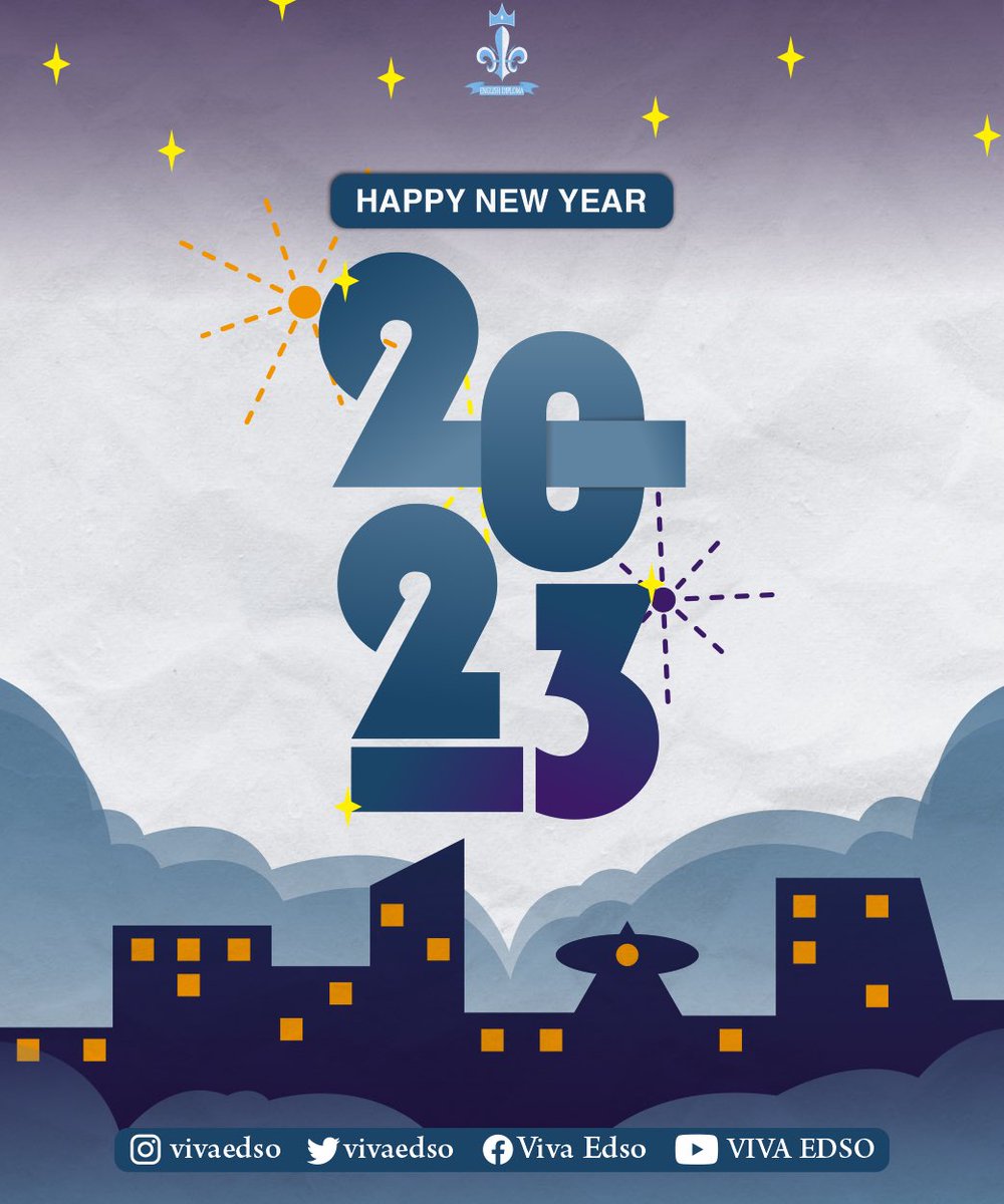 Happy New Year! 

Wishing you lots of love and laughter in 2023 and success in reaching your goals! 

#KABINETPRAKARSA
#VIVAEDSO
#BANGGAVOKASI

HIMA D3 BAHASA INGGRIS UNIVERSITAS AIRLANGGA