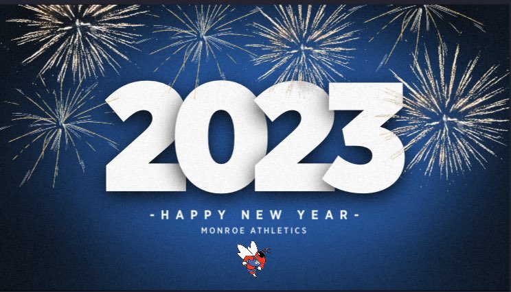 Happy New Year Monroe Red Jackets! <a href="/RCSDMonroe/">James Monroe Campus</a>