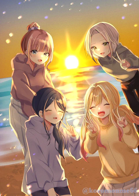 #レオニの100日おでかけ #prsk_FA 38日目 初日の出 