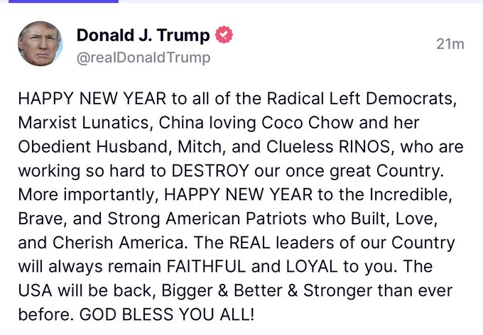 RpsAgainstTrump's tweet photo. Deranged. Sociopath. Unhinged. https://t.co/JzTnl1zc23
