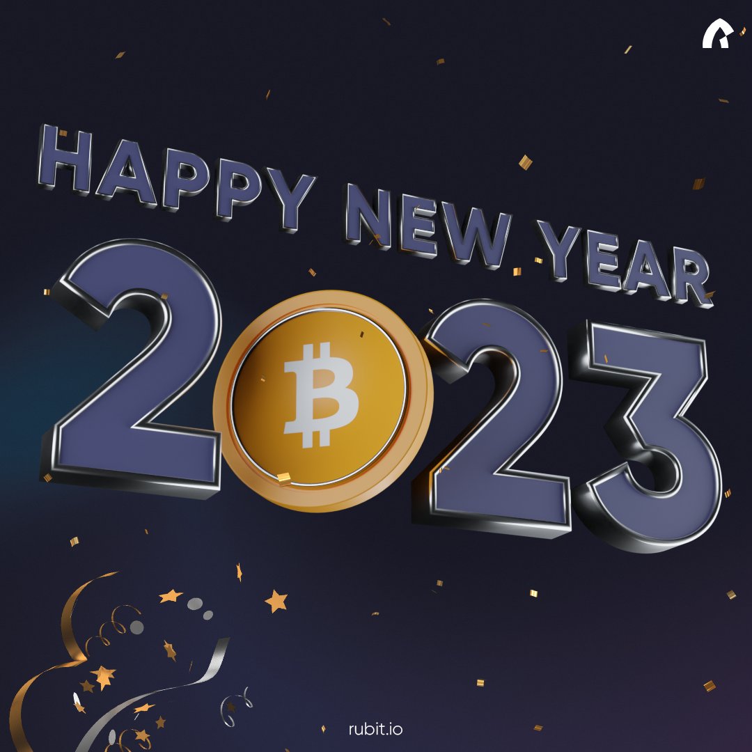 Rubit wishes you all a very happy new year!

May you have a successful crypto journey ahead.

#cryptocurrency #2023 #crypto #bitcoin #blockchain #eth #altcoin #investor #investment #finance #trading #sunday #newyear #happy2023 #nft
