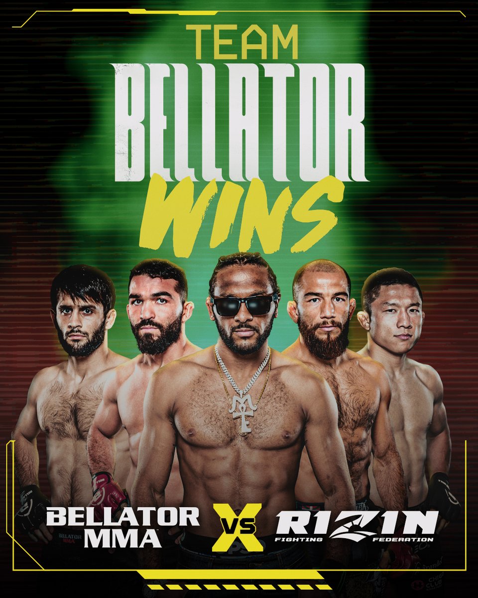 RT @BellatorMMA: An 𝗵𝗶𝘀𝘁𝗼𝗿𝗶𝗰 night at the Saitama Super