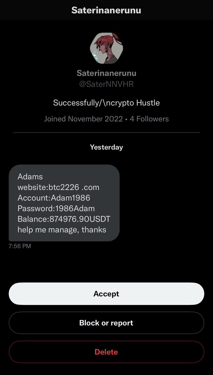 Huhh61412265's tweet photo. bad social engineering https://t.co/AC0OBxPoG9