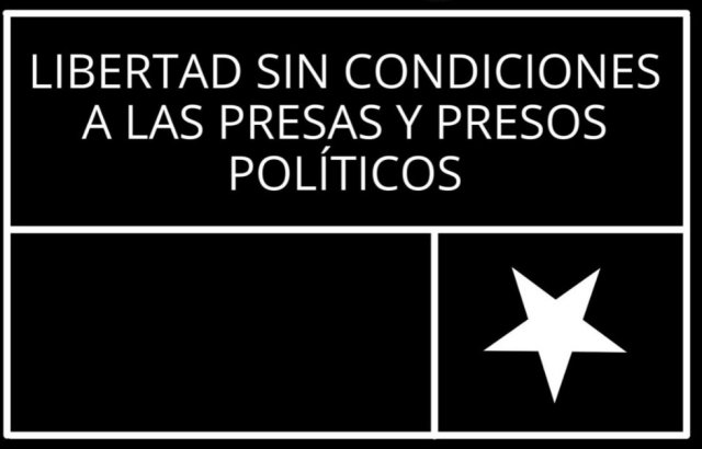 Liberar,liberar a los Presos por luchar!!!
#LibertadParaLxsPresxsPoliticxs 
Sin condiciones!!!!