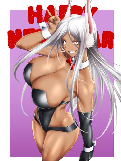 #ミルコ #僕のヒーローアカデミア 2023謹賀新年 ミルコバニーたくみんのダイエット企画やってたら(おっぱいで遊んでたら)遅くなってしまったww今年もよろしくお願いします 