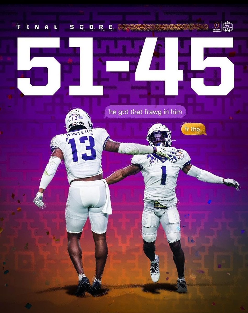 LincolnHunter08's tweet image. My Future playing Destination!! @TCUFootball CONGRATULATIONS!

GO FRAWGS...... #FutureHORNFROG
#Speakingitintoexistence