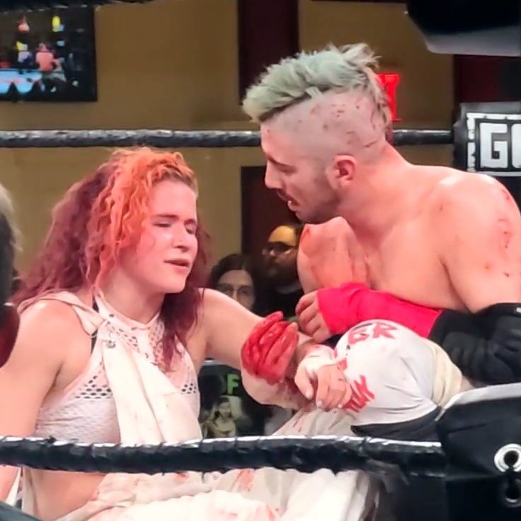 riverstreet88's tweet image. These two forever ❤️

@GCWrestling_
#GCWInfinity 
#GCWTilInfinity