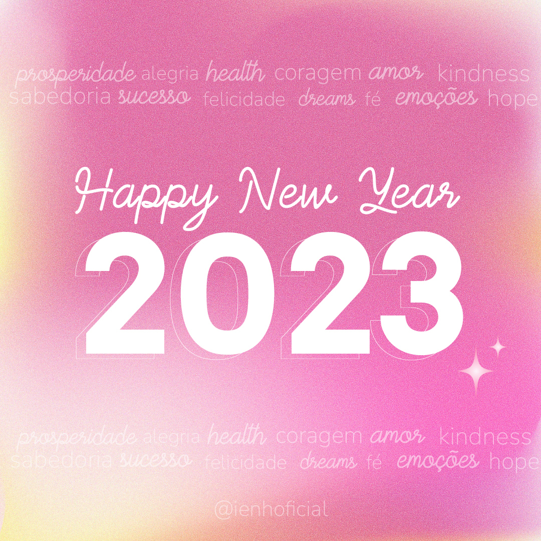 IENHoficial's tweet photo. 🗓 Desejamos uma infinidade de coisas boas para este ano que começa hoje!

Que este dia simbolize a continuidade daquilo que nos faz bem e uma nova oportunidade para aperfeiçoar o que não nos agradou. 

Um 2023 de paz, aprendizados, conquistas e amor é o que desejamos a todos 💛 https://t.co/HTR10Cd2X4