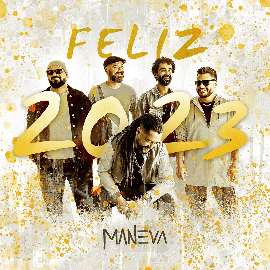 bandamaneva's tweet photo. FELIZ 2023!!!! Que seja um ano de muita luz, amor e música ✨ Bora aproveitar a vida 🥂 #maneva https://t.co/THhMM7UySj