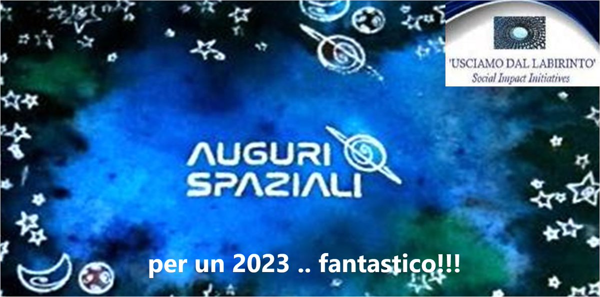 LegaldesignI's tweet photo. Augurissimi a tutti per un Nuovo Anno .. Spaziale!!!
Buon 2023 💫🚀🌠
#HappyNewYear https://t.co/aW58SKXgVB