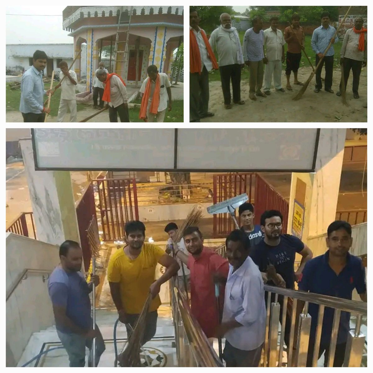 drakashdixit13's tweet photo. #हिन्दू_इकोसिस्टम द्वारा 1 जनवरी 2023 की शुरुवात मंदिर #स्वच्छता_सेवा_अभियान से हुआ।
हिंदू इकोसिस्टम उत्तर प्रदेश
राष्ट्रीय अध्यक्ष श्री @KapilMishra_IND जी के आवाहन पर मंदिर स्वच्छता अभियान के तहत ,जिला लखीमपुर में भोले नाथ मंदिर की सफाई की गई।
@KapilMishra_IND @rakeshpande_IND https://t.co/wRcmPZgUI2