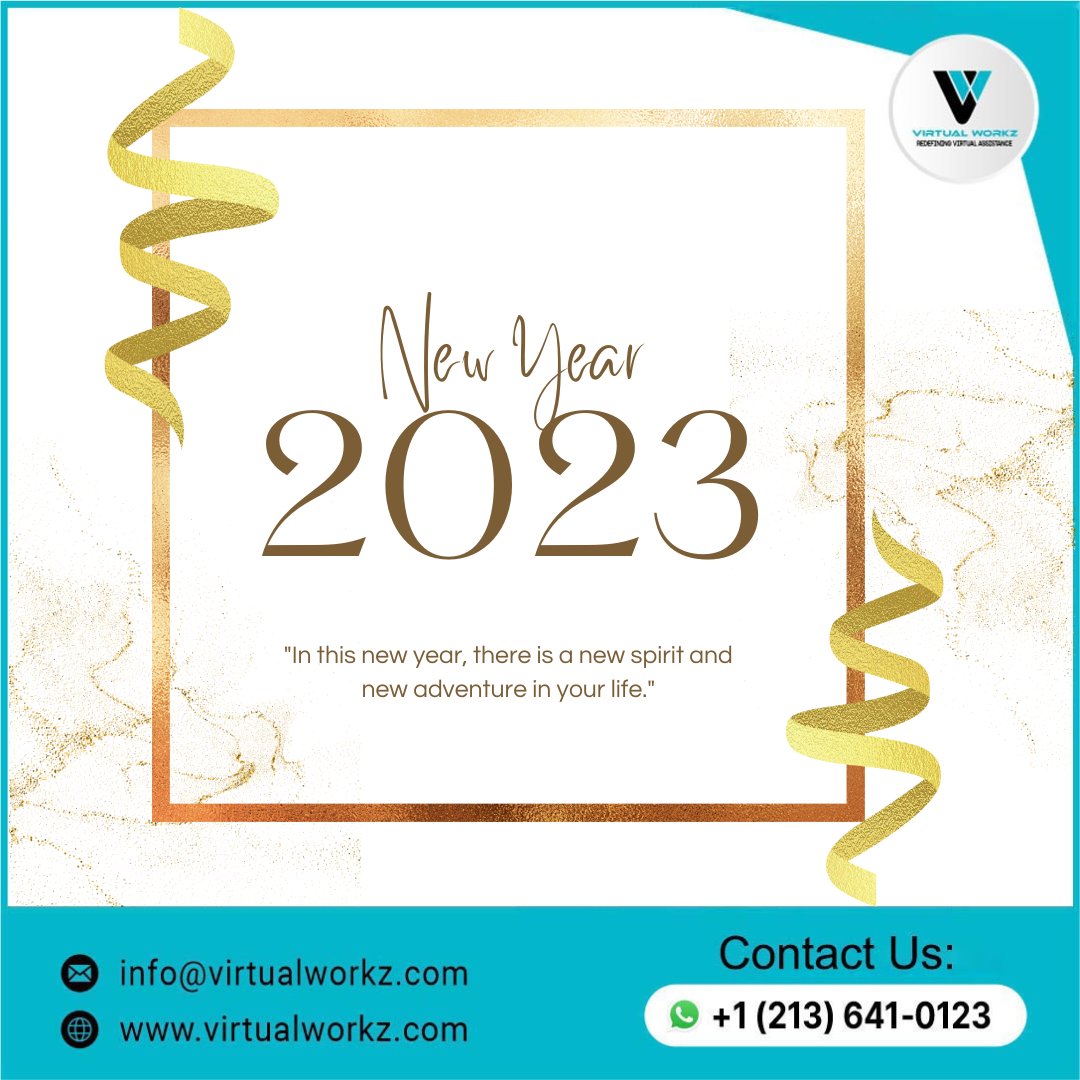 virtual_workz's tweet image. May the New Year bring you happiness, peace, prosperity and success. WISHING YOU A JOYOUS 2023!

#happynewyear #newyear #love #happy #newyears #celebration #fun #happynewyears2023 #happynewyear2023wishes #newbeginnings2023
