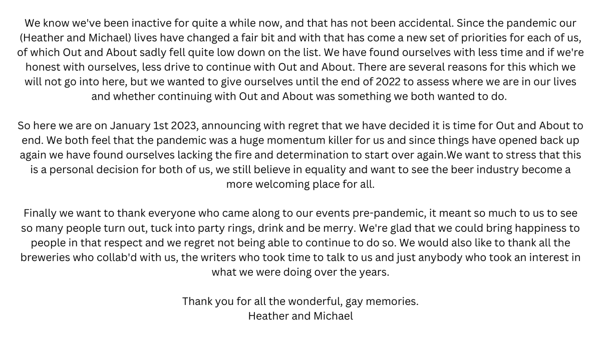 Out & About 🏳️‍🌈🍻 tweet media