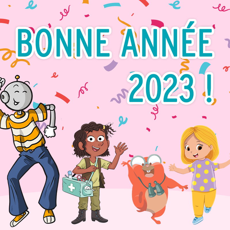 Toutes les équipes des Éditions Jocatop vous souhaitent une merveilleuse année 2023, pleine de joie pour vous et vos proches. 😍🎈🎉

Nous sommes ravis et avons hâte d'entamer cette nouvelle année à vos côtés. 🏠

Restez connectés, des nouveautés arrivent très rapidement... 🎁