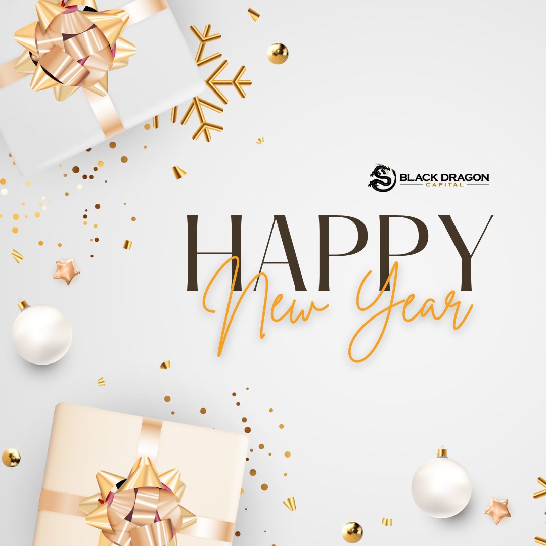 The countdown to the new year begins! As we wrap up 2022, the Black Dragon family wants to thank everyone who has made it a year worth remembering. May you and your loved ones have an even more blessed year ahead. Happy New Year!

#HappyNewYear #BlackDragonCapital #Welcome2023